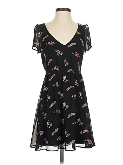 Pre-owned Express Casual Dress In Black