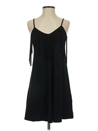 Pre-owned Express Casual Dress In Black