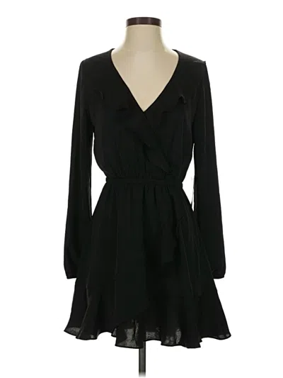 Pre-owned Express Casual Dress In Black