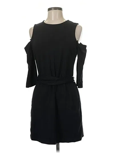 Pre-owned Express Casual Dress In Black
