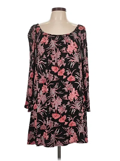 Pre-owned Express Casual Dress In Black