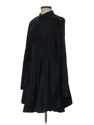 Pre-owned Express Casual Dress In Black