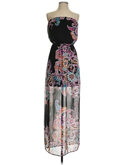 Pre-owned Express Casual Dress In Black