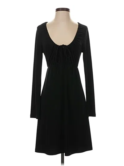 Pre-owned Express Casual Dress In Black