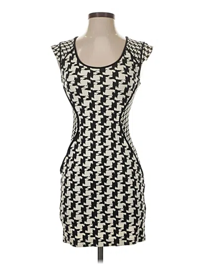 Pre-owned Express Casual Dress In Black
