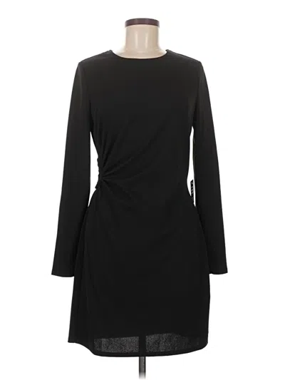 Pre-owned Express Casual Dress In Black