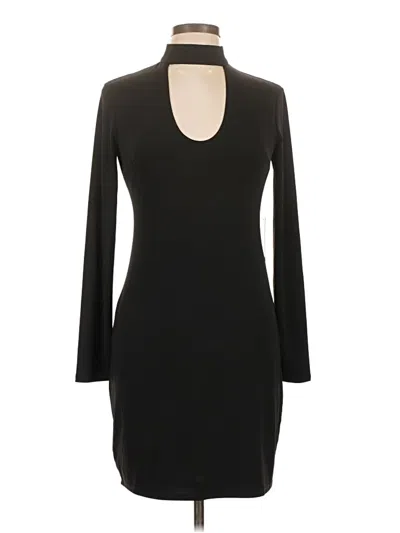 Pre-owned Express Casual Dress In Black