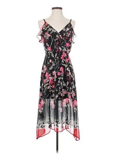 Pre-owned Express Casual Dress In Black