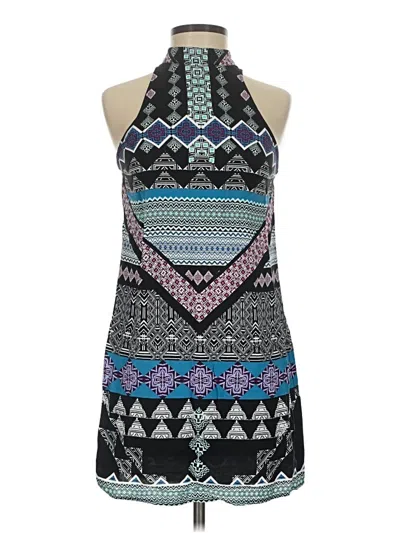 Pre-owned Express Casual Dress In Black
