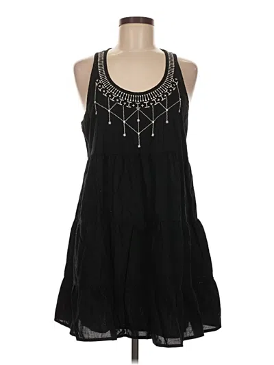 Pre-owned Express Casual Dress In Black