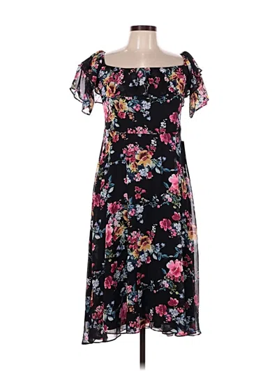 Pre-owned Express Casual Dress In Black