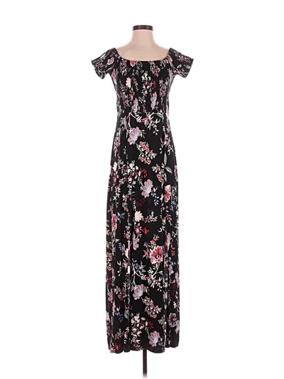 Pre-owned Express Casual Dress In Black