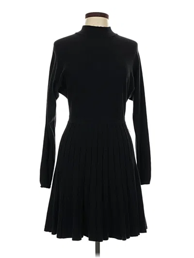 Pre-owned Express Casual Dress In Black
