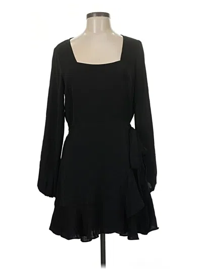 Pre-owned Express Casual Dress In Black