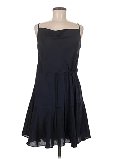 Pre-owned Express Casual Dress In Black
