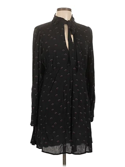 Pre-owned Express Casual Dress In Black