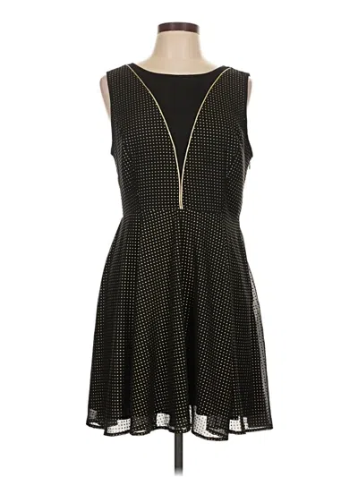 Pre-owned Express Casual Dress In Black