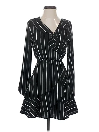 Pre-owned Express Casual Dress In Black