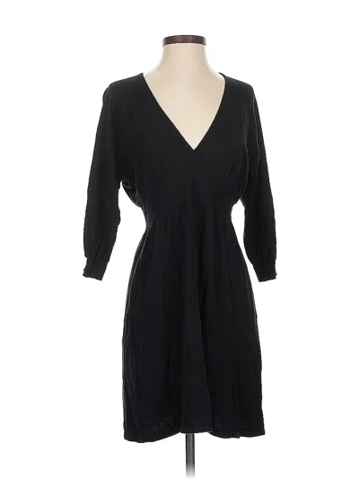 Pre-owned Express Casual Dress In Black