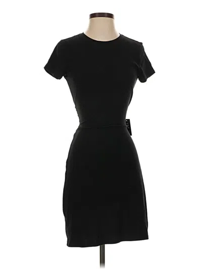 Pre-owned Express Casual Dress In Black