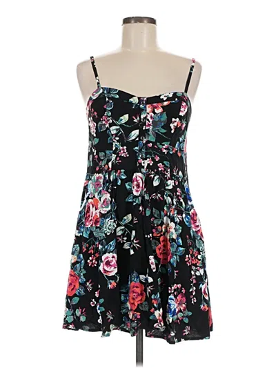 Pre-owned Express Casual Dress In Black