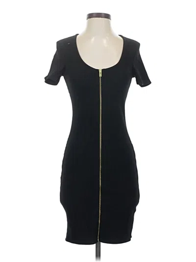 Pre-owned Express Casual Dress In Black