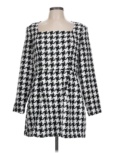 Pre-owned Express Casual Dress In Black