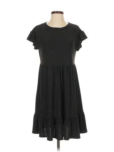 Pre-owned Express Casual Dress In Black