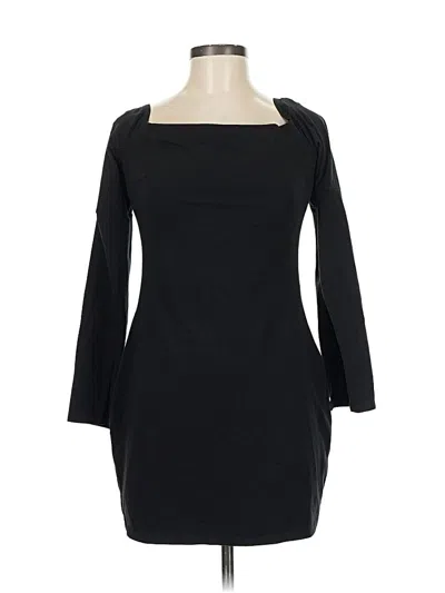 Pre-owned Express Casual Dress In Black