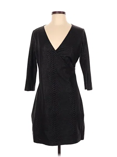 Pre-owned Express Casual Dress In Black