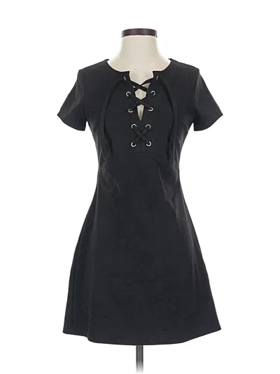 Pre-owned Express Casual Dress In Black