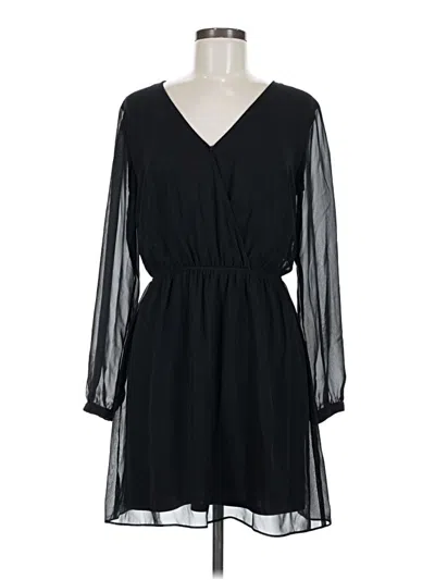 Pre-owned Express Casual Dress In Black