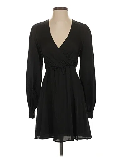 Pre-owned Express Casual Dress In Black