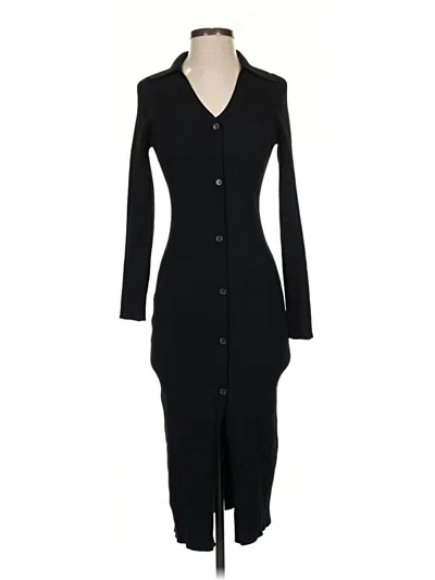 Pre-owned Express Casual Dress In Black