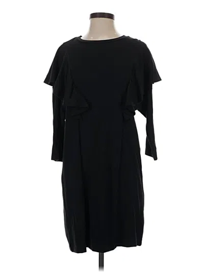 Pre-owned Express Casual Dress In Black