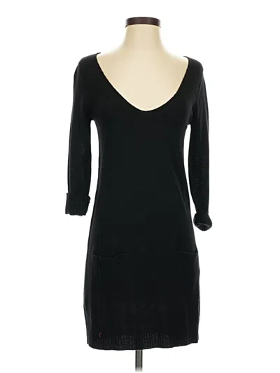 Pre-owned Express Casual Dress In Black