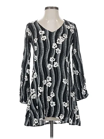 Pre-owned Express Casual Dress In Black