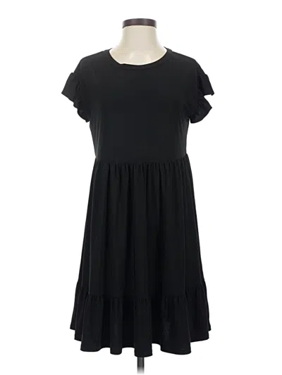 Pre-owned Express Casual Dress In Black