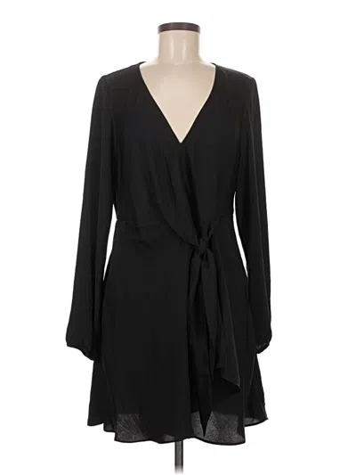 Pre-owned Express Casual Dress In Black