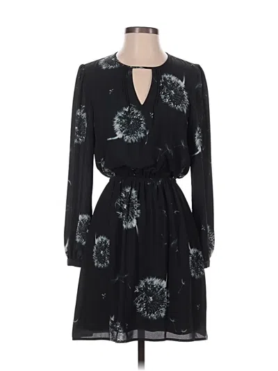 Pre-owned Express Casual Dress In Black