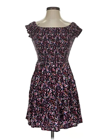 Pre-owned Express Casual Dress In Black