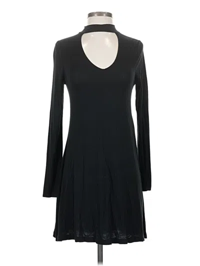 Pre-owned Express Casual Dress In Black