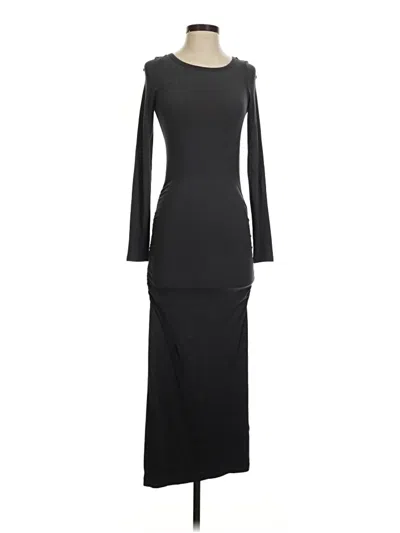 Pre-owned Express Casual Dress In Black