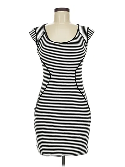Pre-owned Express Casual Dress In Black