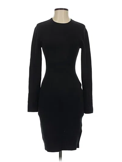 Pre-owned Express Casual Dress In Black