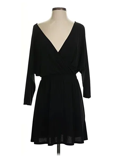 Pre-owned Express Casual Dress In Black