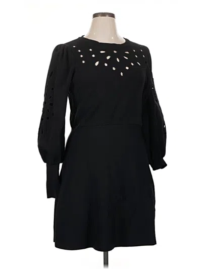 Pre-owned Express Casual Dress In Black