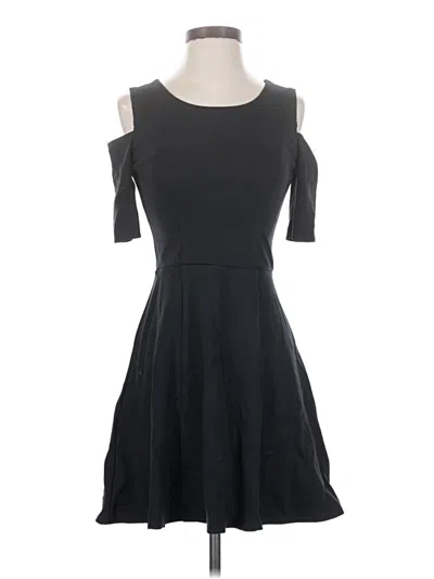 Pre-owned Express Casual Dress In Black