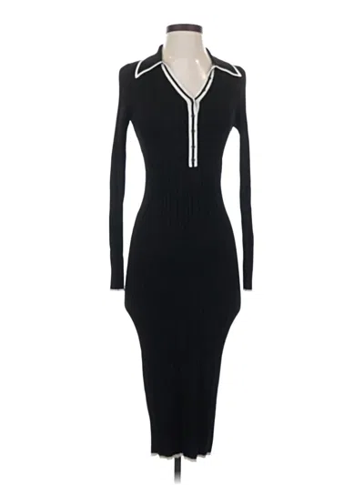 Pre-owned Express Casual Dress In Black