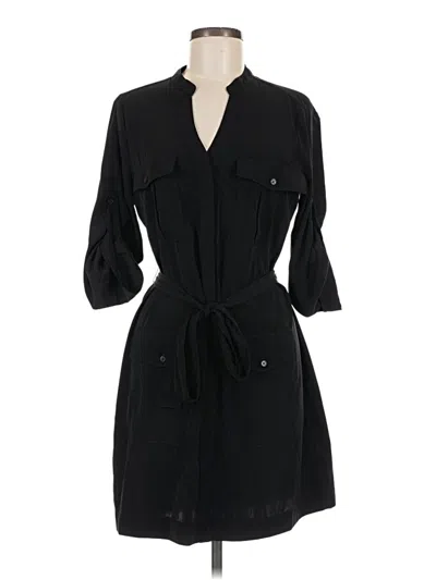 Pre-owned Express Casual Dress In Black